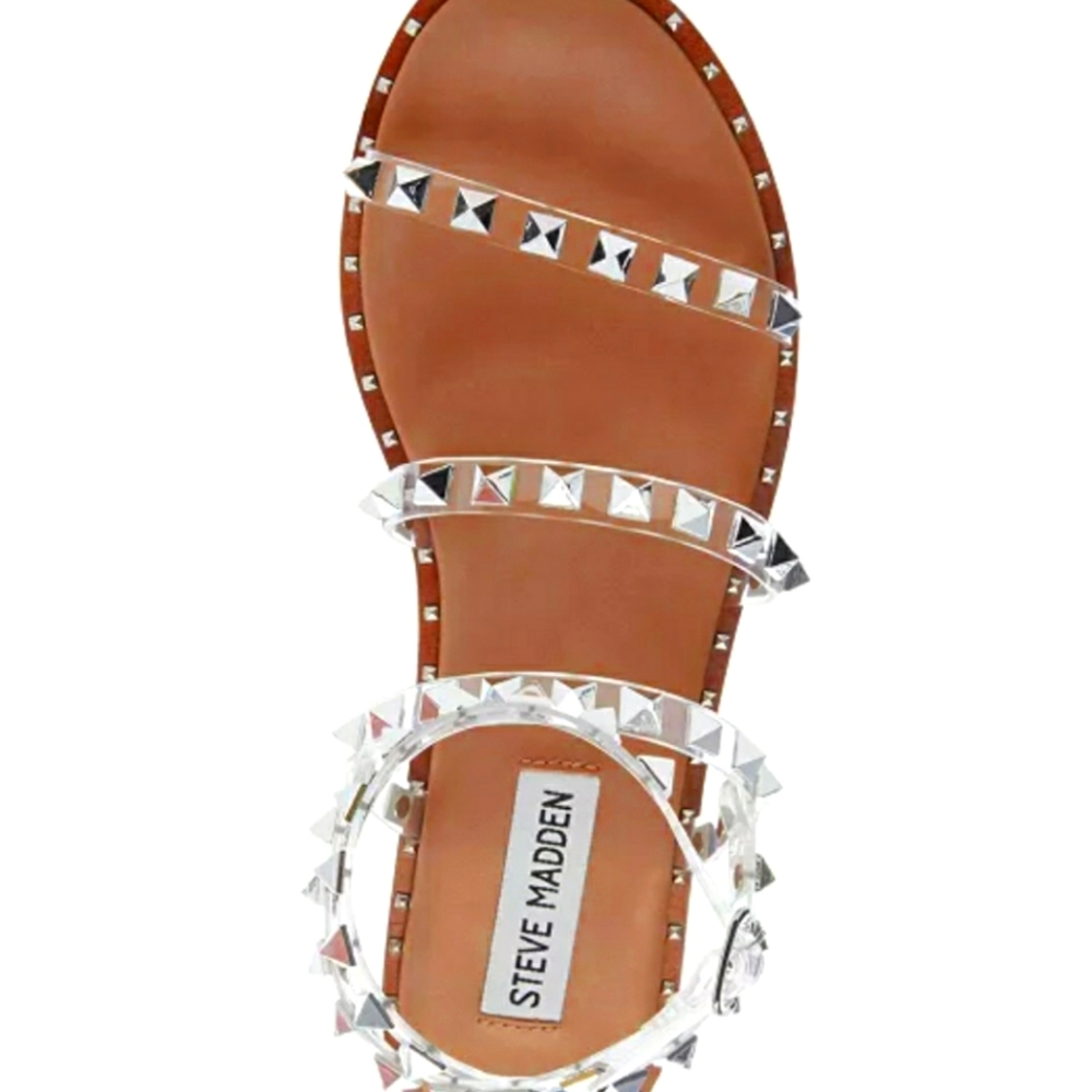 Rock Stud Flat Sandals - No tags but Never Worn
